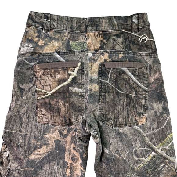 MAGELLAN Women’s Petite Camo Print Outdoor Hunting Fishing Cargo Pants Sz 27-28” - Picture 12 of 14